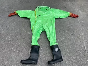 MSA Auer Chempion Elite S CSA Chemieschutzanzug Gummianzug - Bild 1 von 6