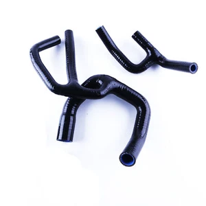 For Austin Rover Mini Cooper S SPi 1275 1.3L 91-96 Silicone Radiator Hose Black - Picture 1 of 6