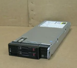 HP ProLiant BL460c Gen8 Blade Server 2 x Xeon 6 Core E5-2630LV2 192GB RAM 2x146G - Picture 1 of 3