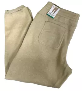 NEW Mondetta Ladies' Fleece Jogger Pants Tan (Irish Cream), XL Women's (176) - Picture 1 of 5