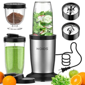 KOIOS PRO 900W Personal Blender With 17oz and 10oz Cups for Shakes and Smoothies - Picture 1 of 8