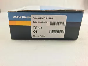 Thermo Scientific 4641140 Finnpipette F1 Single Channel Pipette 5 - 50µL - Bild 1 von 3