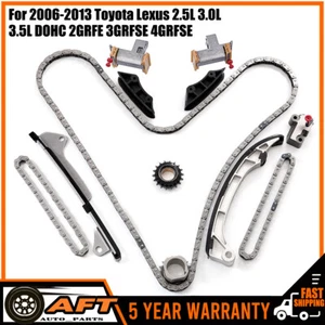Timing Chain Kit For Toyota Camry for Sienna Lexus V6 05-10 2GRFE 2GRFSE 3GRFSE - Foto 1 di 12