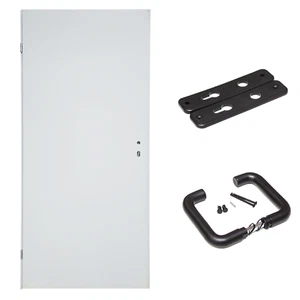 Ausstellungstür #QU03 Technische Kellertür  MZ41 DIN Links 89,5x201,5 cm - Bild 1 von 8
