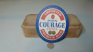 IMPORTIERTER JOHN COURAGE BERNSTEIN PREMIUM BIERUNTERSETZER ENGLAND - Bild 1 von 2