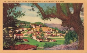 USA Kalifornien Hollywood Schöne Häuser in den Hollywood Hills B49 - Bild 1 von 2