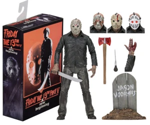 NECA Friday the 13th Part V Jason Voorhees 7'' Ultimate Action Figure Model NIB - Picture 1 of 11