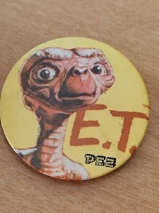 E.T. EXTRATERRESTRE CARAMELOS PEZ CHAPA SPAIN 3,5 CM SPAIN 80´S - Bild 1 von 2