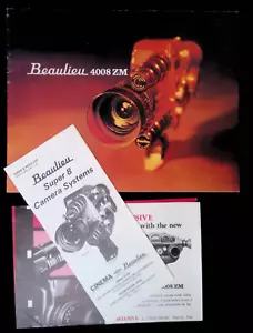 Original Beaulieu 4008 ZM Sales Brochure Catalog Guide/Poster/Price List - Picture 1 of 6