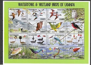 UGANDA 1995 SG 1442a + MS 1458 MNH - Picture 1 of 2