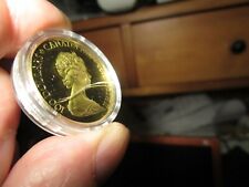 Gold - 1981 1/2 Ounce Proof Gold Canadian $100.00 Coin It Looks Perfect