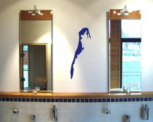 Wandtattoo Insel Hiddensee Ostseeinsel 25 Farben 6 Größen Wandaufkleber Sticker - Bild 1 von 1