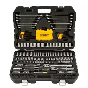 1/4" in 3/8" in and 1/2" in Dewalt Mechanic Tools Set Drive Chrome Socket Wrench - Picture 1 of 12
