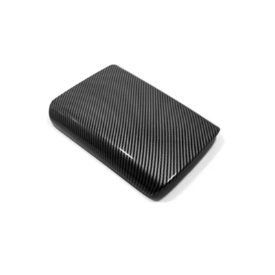 Cubierta de reposabrazos/caja de almacenamiento central carbono/fibra para/Hyundai Tucson/2022 2023 Foto 1 de 3