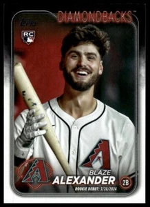 Blaze Alexander 2024 Topps Update #US265 Arizona Diamondbacks - Picture 1 of 2