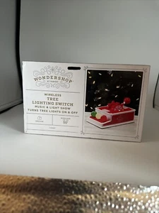 Wondershop Christmas Magic Wireless Tree Lighting Switch Music & Light Show/NEW - Picture 1 of 9