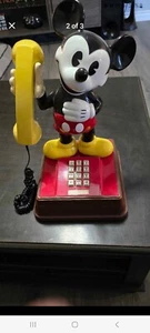 Vintage Western Electric Mickey Mouse Phone Touchtone Disney Retro Telephone NEW - Picture 1 of 3