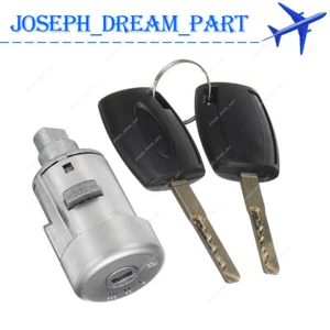 Ignition Barrel Switch + 2 Keys For Ford Transit MK8 14-19 Transit Tourneo Black - Picture 1 of 7