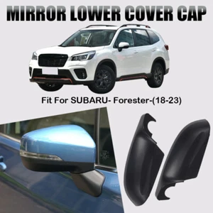 Cubierta de espejo inferior para Subaru Forester 2019 2020 2021 2022 2023 conductor+pasajero - Imagen 1 de 10