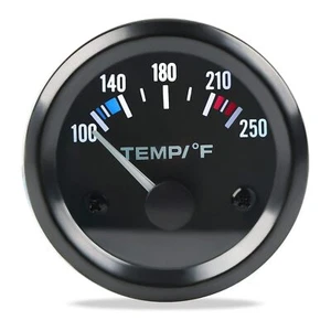 2" 52mm Water Temperature Gauge 100-250℉ For Ship Car Truck Vehicle Boat Marine - Bild 1 von 6