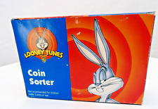 Looney Tunes Coin Sorter With Bugs Taz Daffy and Coyote 1997 Cartoon Warner Bros