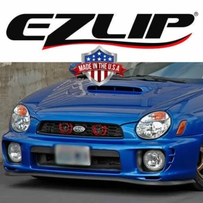 EZ Lip Front Splitter - 1-inch Spoiler Body Kit Wing Trim for Subaru & Suzuki - Image 1 of 4