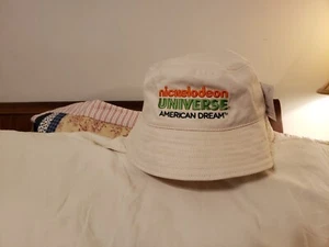 Nickelodeon Universe New Jersey American Dream Mall Fischerhut Beige Neu mit Etikett! - Bild 1 von 8