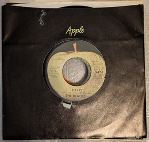 POP The Beatles Help! / I'm Down Apple 5476 1971 RE EX - Picture 1 of 3
