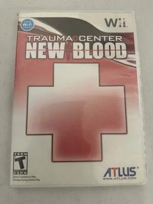 Trauma Center: New Blood (Nintendo Wii, 2007) COMPLETE CIB CLEAN TESTED - Image 1 of 4
