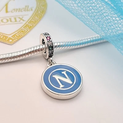 Charm Napoli Celebrativo 4 scudetto argento 925 - Immagine 1 di 4