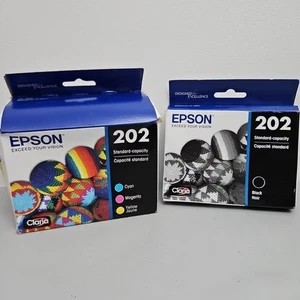 Confezione combinata cartuccia inchiostro Claria capacità standard 202 nero e colore CMYK 2025 - Foto 1 di 3