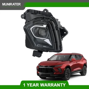For Chevy Blazer 2023-2024 Full LED Projector Driver/Left Side Headlights Black - Picture 1 of 15