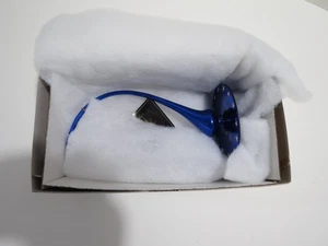 Christopher Radko Stern blau Glas Ornament Halter Ständer Zuhause für die Feiertage - Bild 1 von 5