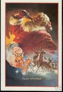 1991 COCA-COLA POST CARD SEASON'S GREETING'S CIRCA 1949 - Picture 1 of 3