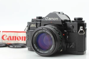 [Casi COMO NUEVA] Cámara fotográfica Canon A-1 A1 35 mm SLR nueva lente FD NFD 50 mm F/1,4 JAPÓN - Imagen 1 de 16