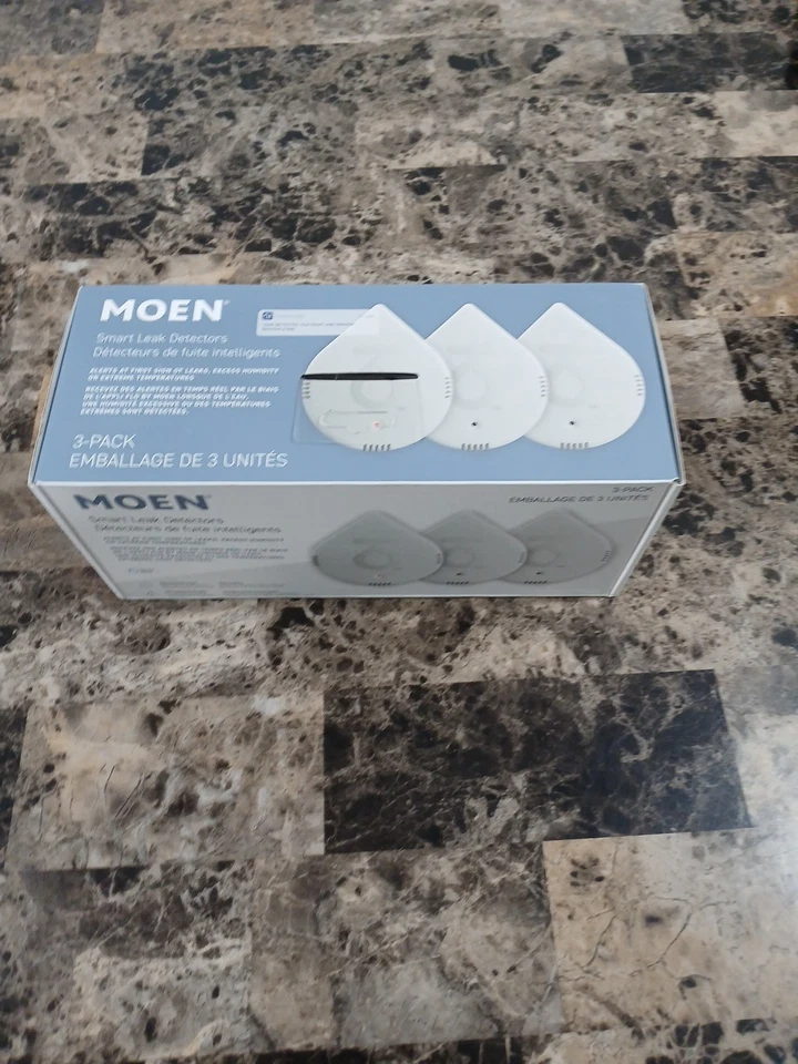 Moen Smart Water Leak Detector 920-005 Flo by Moen (3 Pack) - Image 1 of 3