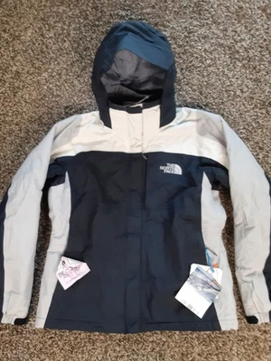Y2K North Face Hyvent Womens Small Full Zip Lined Insulated Nylon Ski Jacket - Image 1 of 4