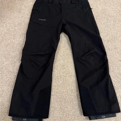 Pantalón corto grande negro Patagonia Powder Bowl RECCO Gore Tex Foto 1 de 4