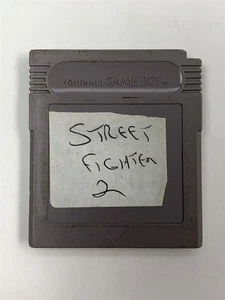 Street Fighter II (Nintendo Game Boy, 1995) Missing Label - Picture 1 of 2