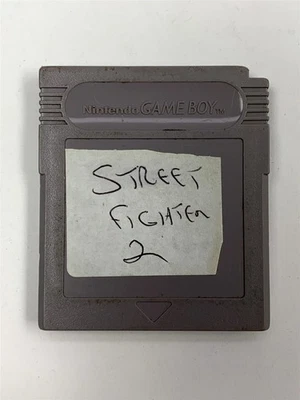 Street Fighter II (Nintendo Game Boy, 1995) Missing Label - Image 1 of 2