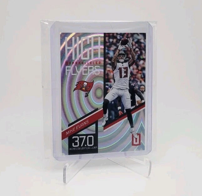 MIKE EVANS 2019 Panini Unparalleled 94/100 Holo Whirl High Flyers TAMPA BAY BUCS - Image 1 of 1