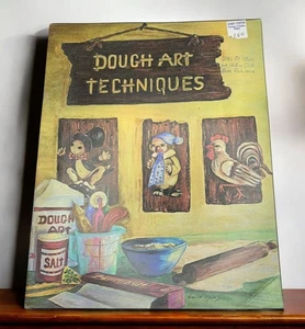 Salt Dough Art Techniques Vintage Craft Booklet 1973 Patterns & Instructions - Picture 1 of 11