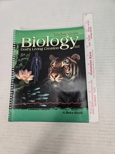 ABeka Biology God's Living Creation Teacher Guide 2nd Edition FREE SHIPPING - Picture 1 of 4