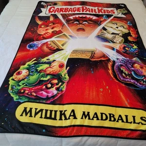 Manta polar Garbage Pail Kids Vs. Madballs 70x48" ¡Bonita! Ver descripción - Imagen 1 de 24