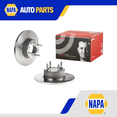 Juego 2x Par de discos de freno sólidos para ALFA ROMEO SPIDER 105, 115 2.0 delanteros 74 a 93 Foto 1 de 4