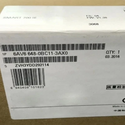 New Siemens SIMATIC HMI SMART 700 IE 6AV6648-0BC11-3AX0 6AV6 648-0BC11-3AX0 - Image 1 of 4