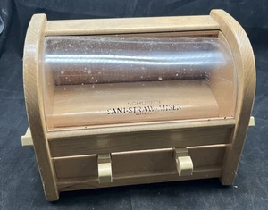 Vintage Mid Century Modern Schupp’s Sani-Straw Straw Dispenser @R - Picture 1 of 9