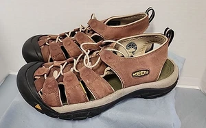 Herren Keen Newport wasserdichte Leder Sandalen Größe 11 TOP GEBRAUCHTER ZUSTAND - Bild 1 von 24