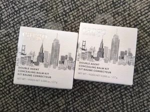 2x Cargo Cosmetics Double Agent Concealing Balm Kit - 4N - Full Size -New in Box - Picture 1 of 2