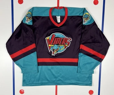 Camiseta deportiva de hockey Detroit Vipers IHL Bauer talla XL Foto 1 de 4